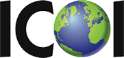 The image shows a logo with the word ICO prominently displayed above a stylized globe, suggesting an international connection or focus on global issues.